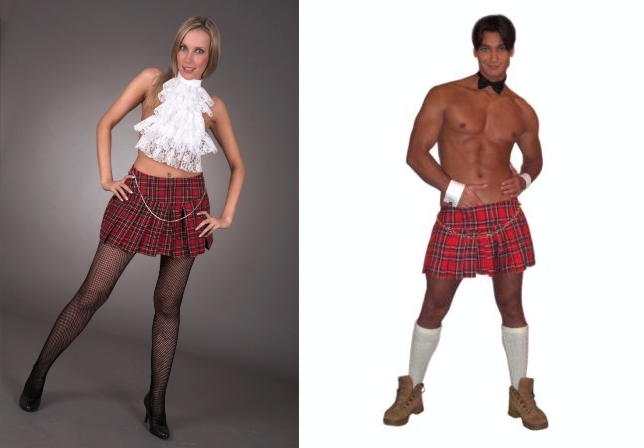 Mittelalter Kilt Für Herren - Schottenrock Im Traditionellen Design